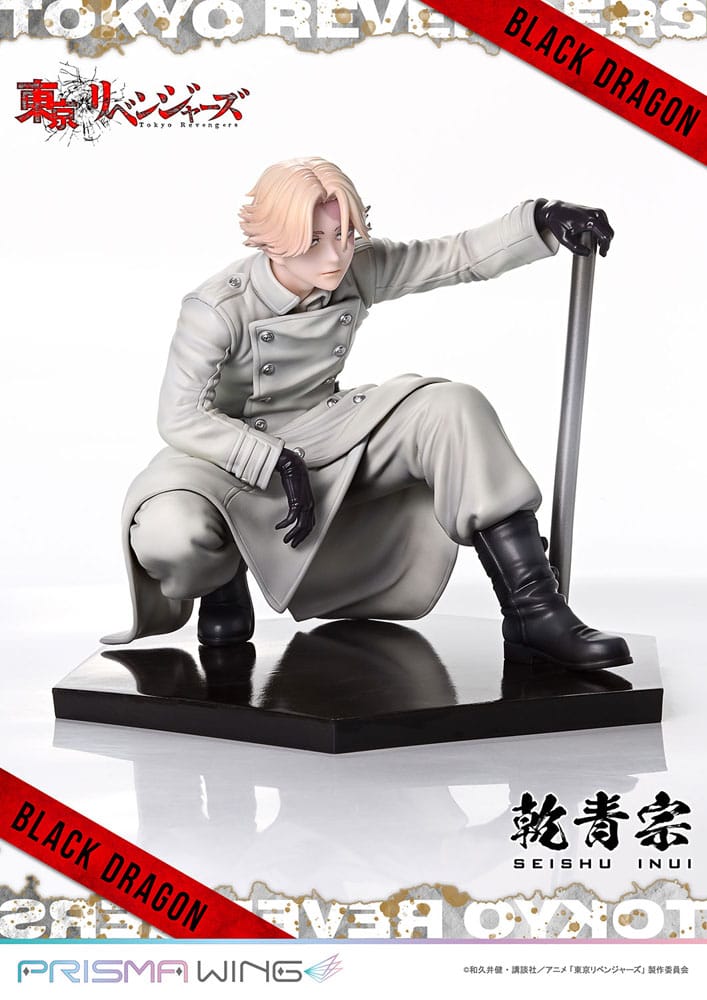 Tokyo Revengers Prisma Wing PVC Statue 1/7 Seishu Inui 14 cm - Preorder - ETA: 20.12.2025