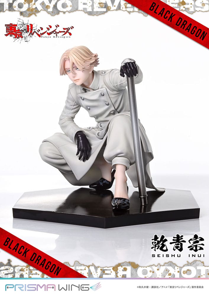 Tokyo Revengers Prisma Wing PVC Statue 1/7 Seishu Inui 14 cm - Preorder - ETA: 20.12.2025