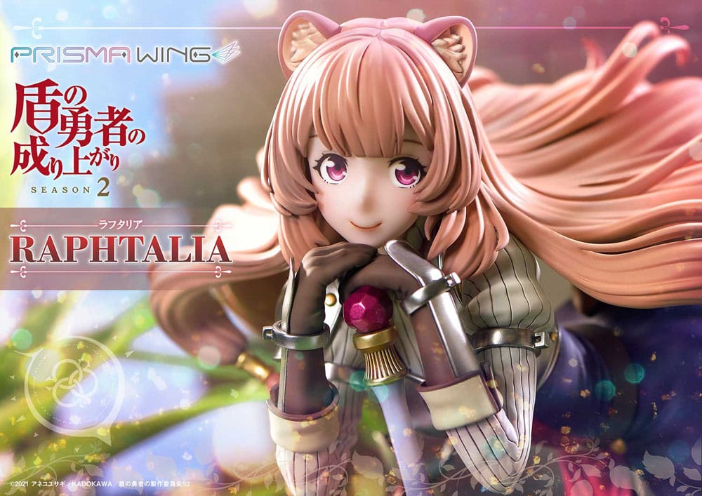 The Rising of the Shield Hero Season 2 Prisma Wing PVC Statue 1/7 Raphtalia 21 cm - Versand: 5-7 Tage nach Bestellung