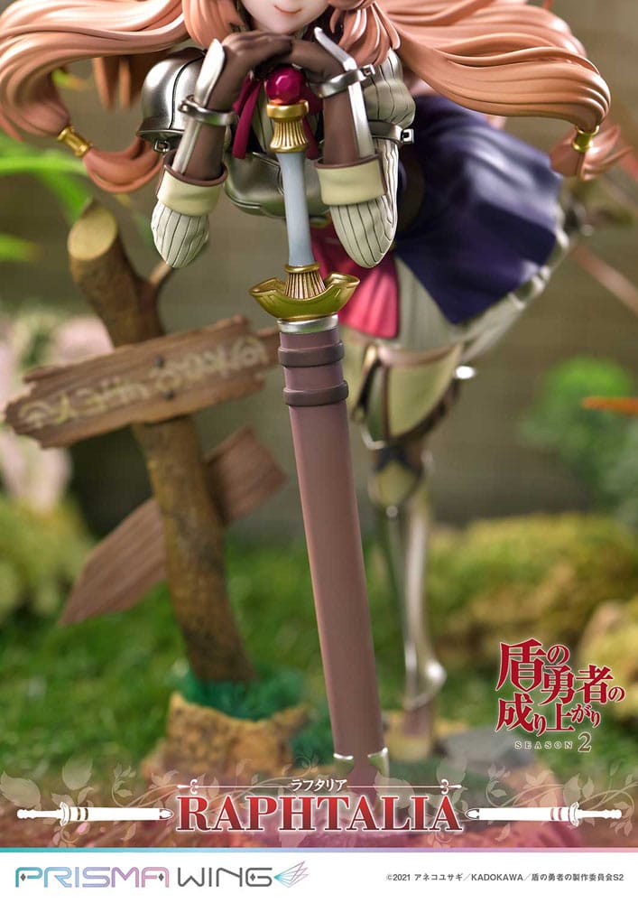 The Rising of the Shield Hero Season 2 Prisma Wing PVC Statue 1/7 Raphtalia 21 cm - Versand: 5-7 Tage nach Bestellung