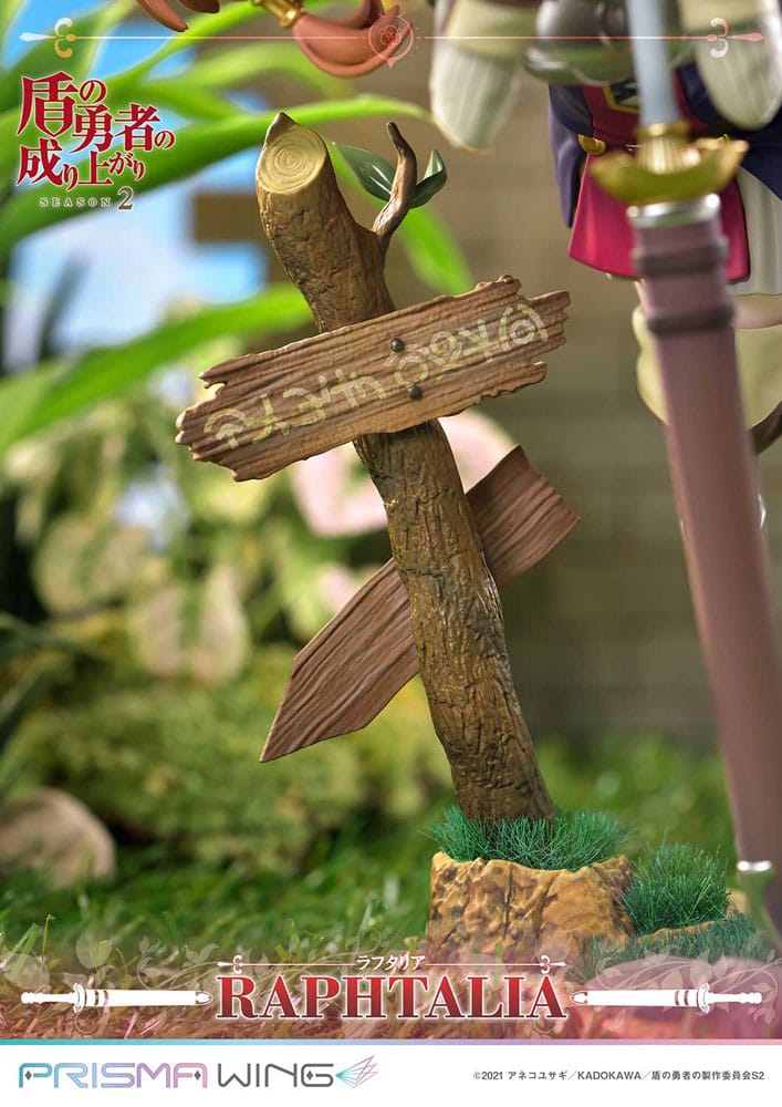 The Rising of the Shield Hero Season 2 Prisma Wing PVC Statue 1/7 Raphtalia 21 cm - Versand: 5-7 Tage nach Bestellung