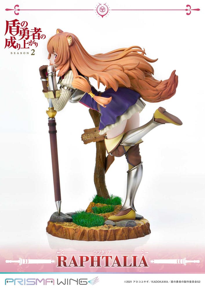 The Rising of the Shield Hero Season 2 Prisma Wing PVC Statue 1/7 Raphtalia 21 cm - Versand: 5-7 Tage nach Bestellung