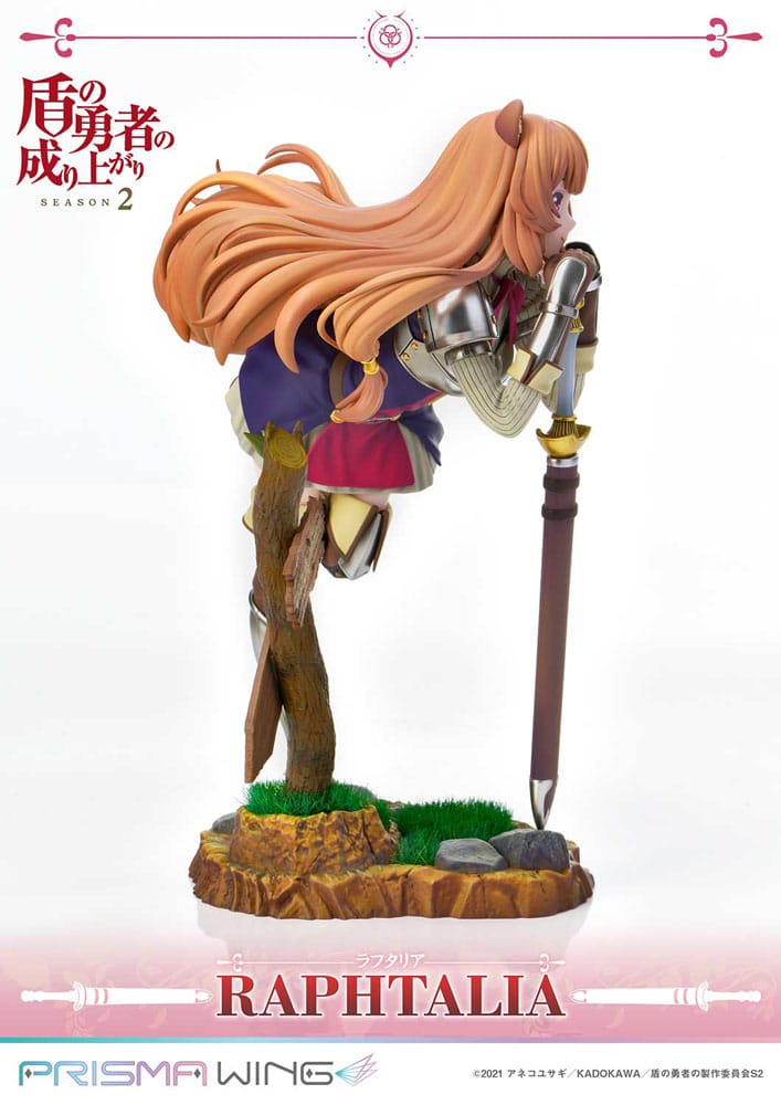 The Rising of the Shield Hero Season 2 Prisma Wing PVC Statue 1/7 Raphtalia 21 cm - Versand: 5-7 Tage nach Bestellung