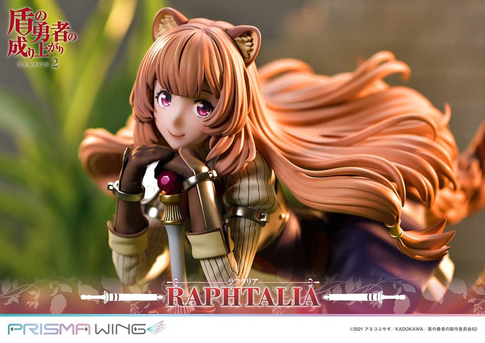 The Rising of the Shield Hero Season 2 Prisma Wing PVC Statue 1/7 Raphtalia 21 cm - Versand: 5-7 Tage nach Bestellung