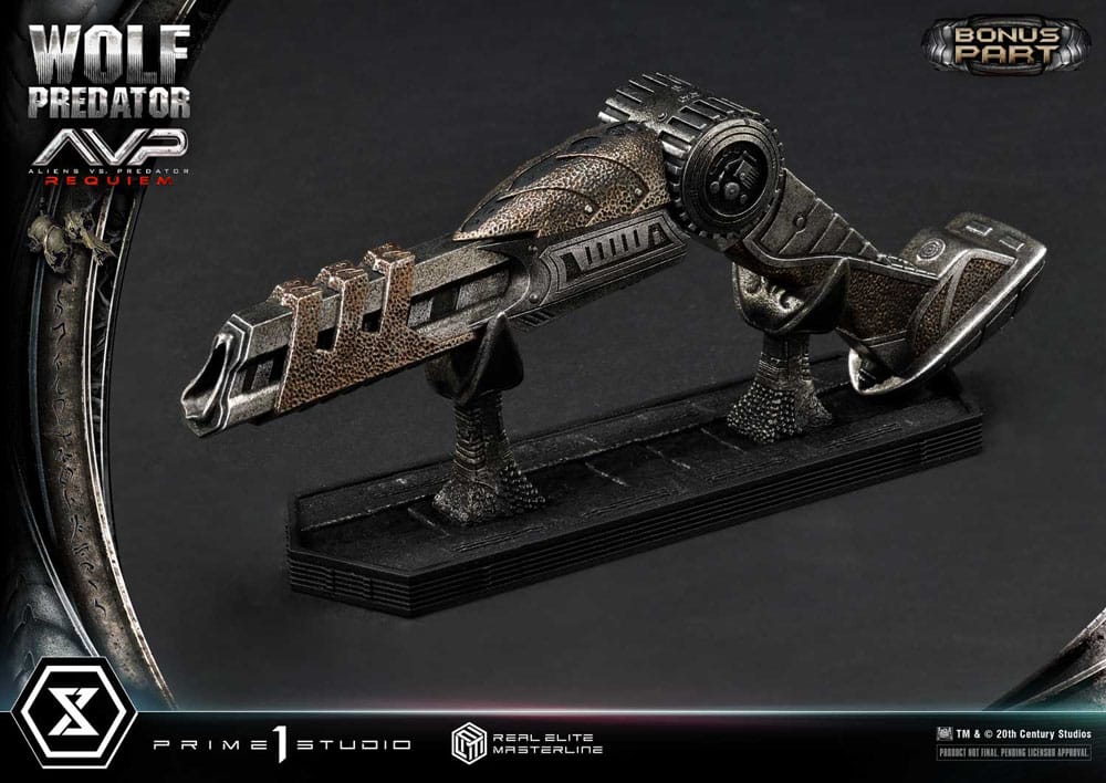Alien vs. Predator Real Elite Masterline Series Statue 1/3 Requiem Wolf Predator Deluxe Bonus Ver. 95 cm - Preorder - ETA: 25.12.2026