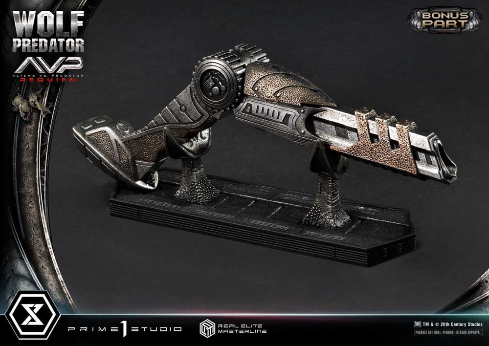 Alien vs. Predator Real Elite Masterline Series Statue 1/3 Requiem Wolf Predator Deluxe Bonus Ver. 95 cm - Preorder - ETA: 25.12.2026