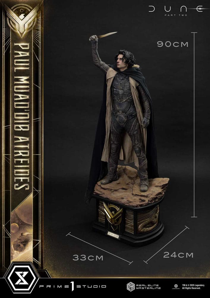Dune: Part Two Real Elite Masterline Series Statue 1/3 Paul Atreides 90 cm - Preorder - ETA: 25.07.2026