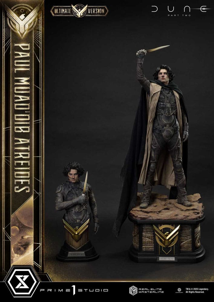 Dune: Part Two Real Elite Masterline Series Statue 1/3 Paul Atreides Ultimate Bonus Version 90 cm - Versand: 7 Tage nach Bestellung