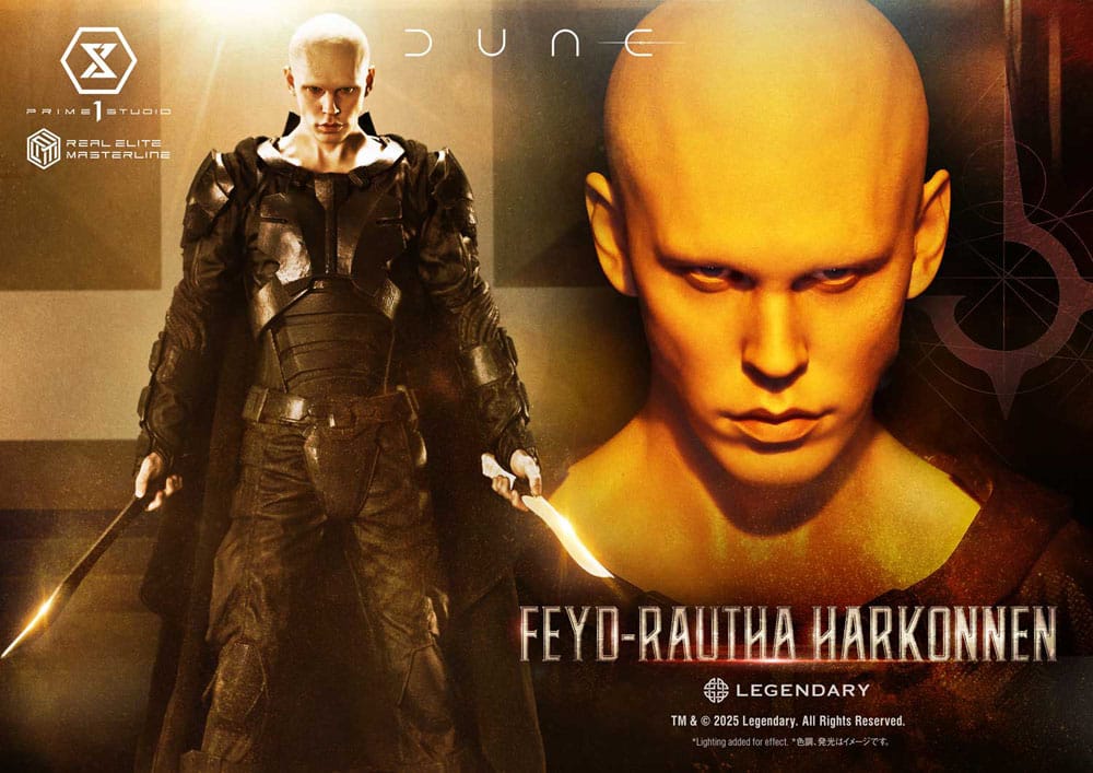 Dune: Part Two Real Elite Masterline Series Statue 1/3 Feyd-Rautha Harkonnen 83 cm - Preorder - ETA: 25.05.2027