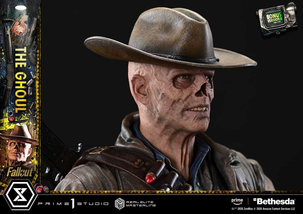 Fallout (TV Series) Real Elite Masterline Series Statue 1/4 The Ghoul DX Bonus Version 64 cm - Preorder - ETA: 25.08.2027