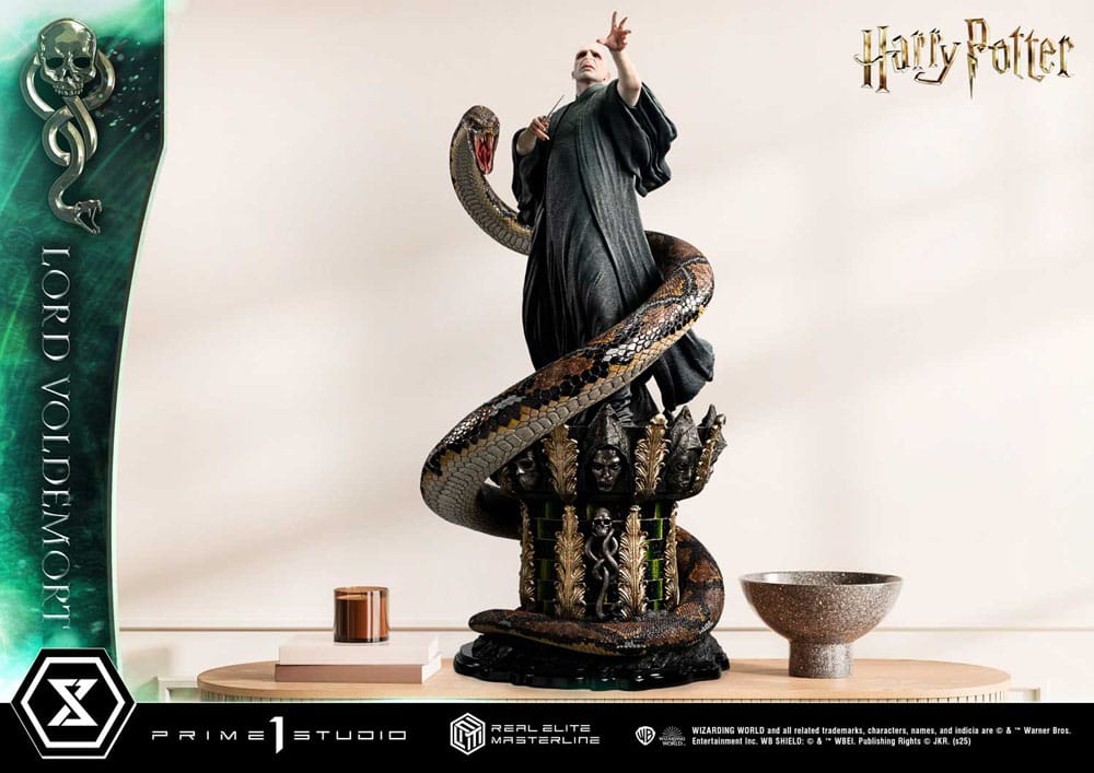 Harry Potter Real Elite Masterline Series Statue 1/4 Lord Voldemort Bonus Version 83 cm - Preorder - ETA: 25.03.2027