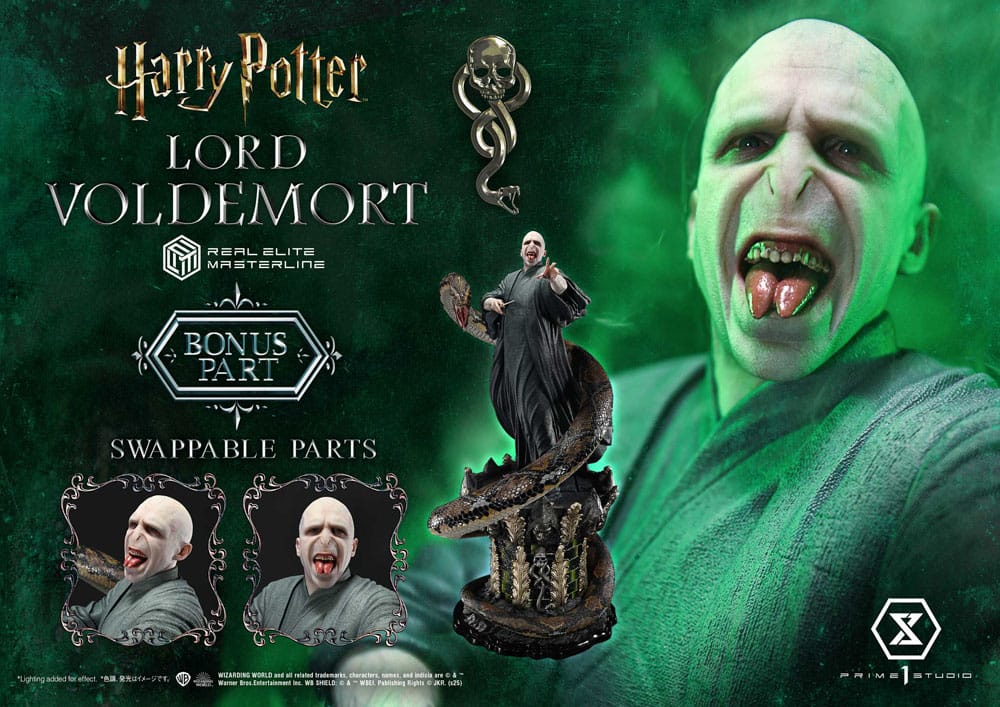 Harry Potter Real Elite Masterline Series Statue 1/4 Lord Voldemort Bonus Version 83 cm - Preorder - ETA: 25.03.2027