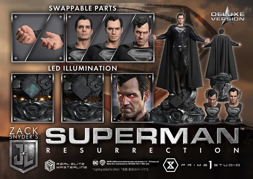 Zack Snyder's Justice League Real Elite Masterline Series Statue 1/3 Superman Resurrection Deluxe Ver. 95 cm - Preorder - ETA: 25.09.2026