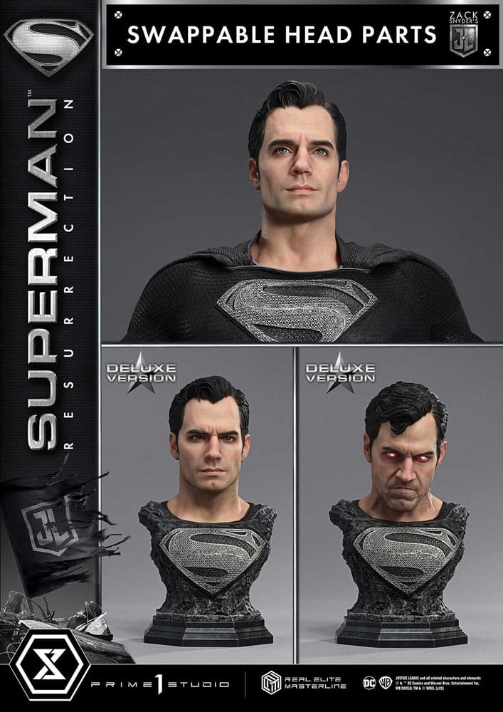 Zack Snyder's Justice League Real Elite Masterline Series Statue 1/3 Superman Resurrection Deluxe Ver. 95 cm - Preorder - ETA: 25.09.2026