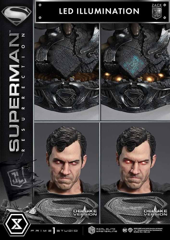 Zack Snyder's Justice League Real Elite Masterline Series Statue 1/3 Superman Resurrection Deluxe Ver. 95 cm - Preorder - ETA: 25.09.2026