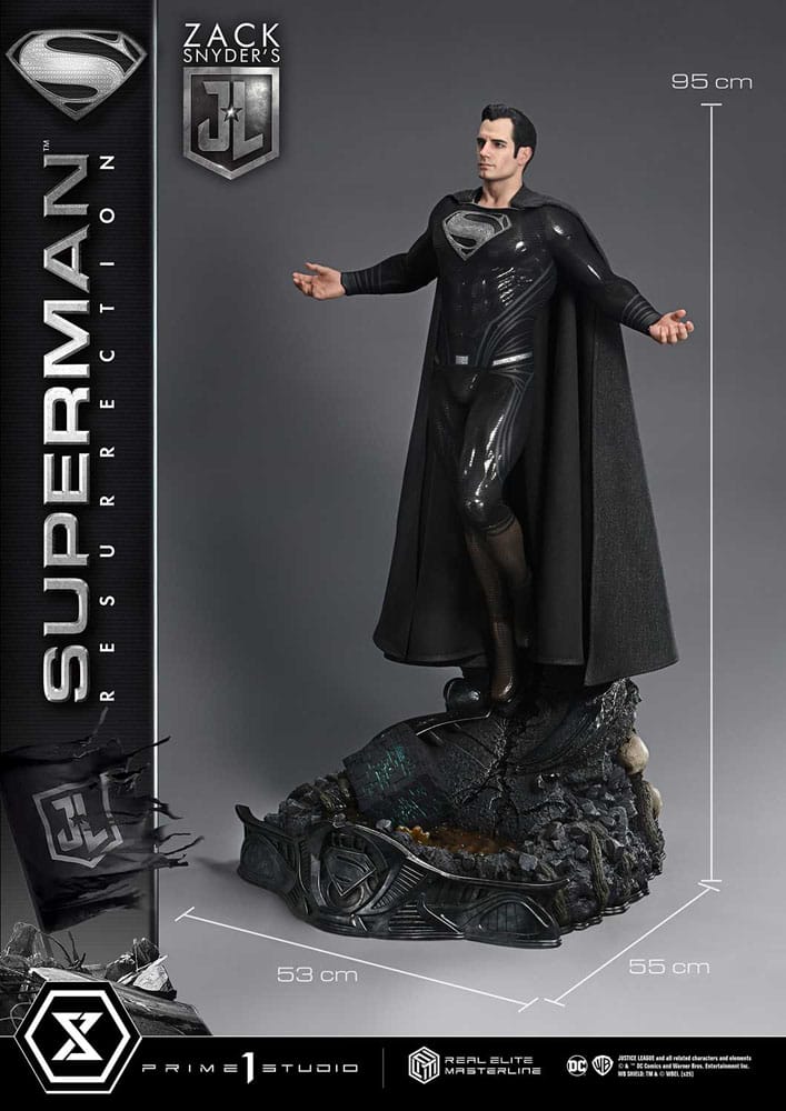 Zack Snyder's Justice League Real Elite Masterline Series Statue 1/3 Superman Resurrection Deluxe Ver. 95 cm - Preorder - ETA: 25.09.2026