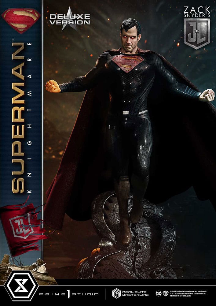 Zack Snyder's Justice League Real Elite Masterline Series Statue 1/3 Superman Knightmare Color Edition Deluxe Ver. 95 cm - Preorder - ETA: 25.09.2026