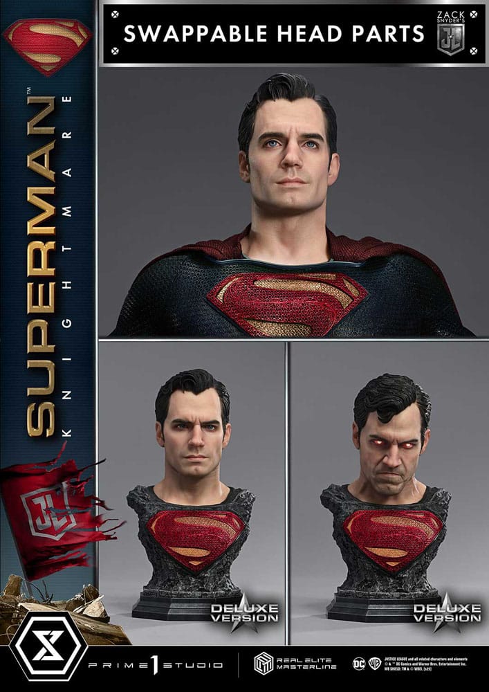 Zack Snyder's Justice League Real Elite Masterline Series Statue 1/3 Superman Knightmare Color Edition Deluxe Ver. 95 cm - Preorder - ETA: 25.09.2026
