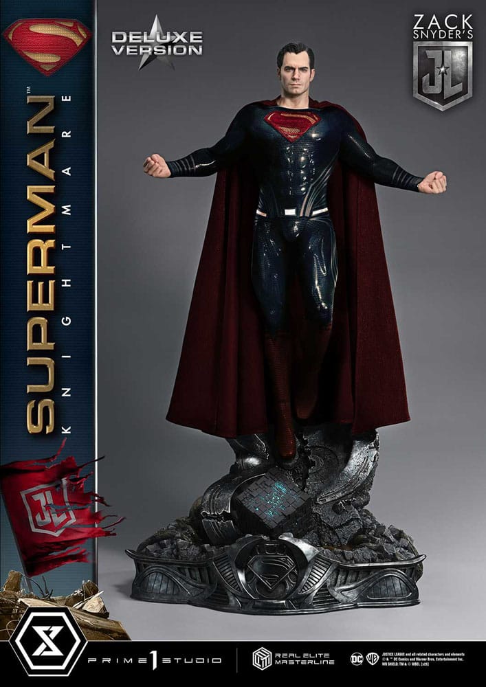 Zack Snyder's Justice League Real Elite Masterline Series Statue 1/3 Superman Knightmare Color Edition Deluxe Ver. 95 cm - Preorder - ETA: 25.09.2026