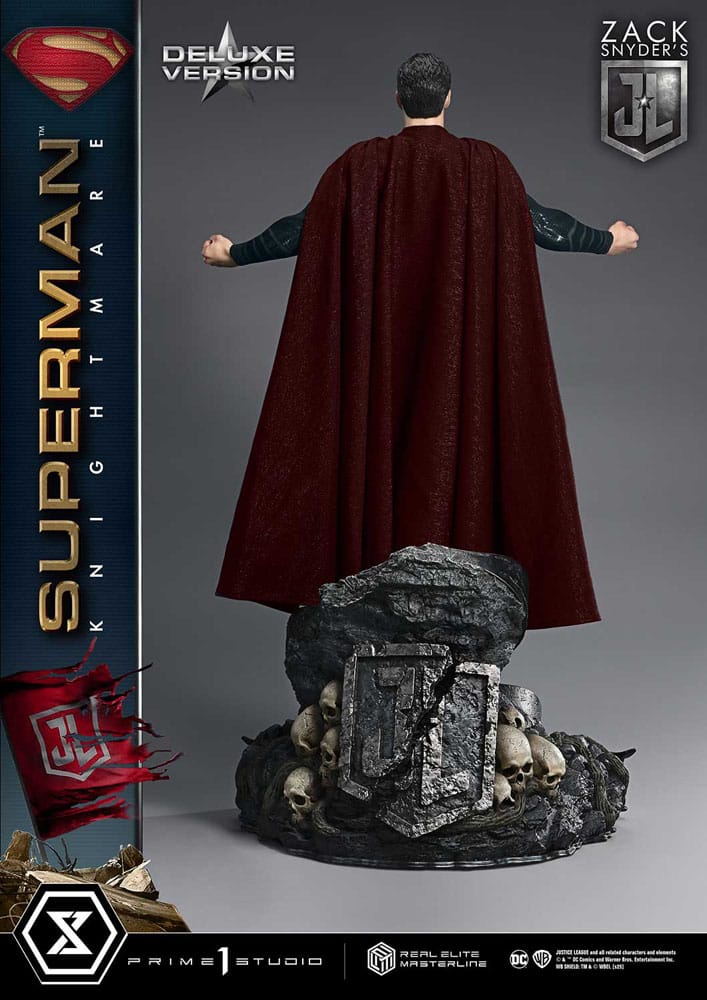 Zack Snyder's Justice League Real Elite Masterline Series Statue 1/3 Superman Knightmare Color Edition Deluxe Ver. 95 cm - Preorder - ETA: 25.09.2026