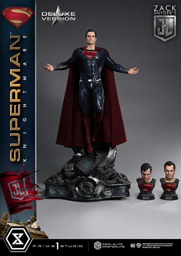 Zack Snyder's Justice League Real Elite Masterline Series Statue 1/3 Superman Knightmare Color Edition Deluxe Ver. 95 cm - Preorder - ETA: 25.09.2026