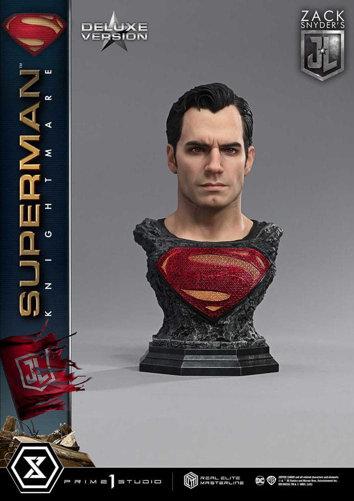 Zack Snyder's Justice League Real Elite Masterline Series Statue 1/3 Superman Knightmare Color Edition Deluxe Ver. 95 cm - Preorder - ETA: 25.09.2026