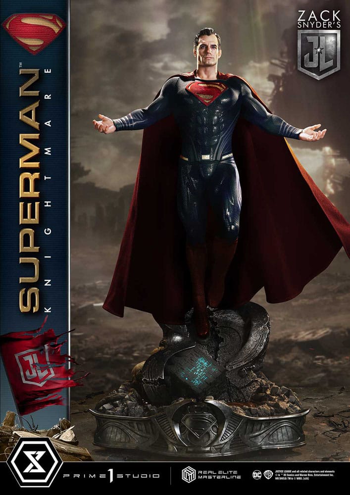 Zack Snyder's Justice League Real Elite Masterline Series Statue 1/3 Superman Knightmare Color Edition Deluxe Ver. 95 cm - Preorder - ETA: 25.09.2026
