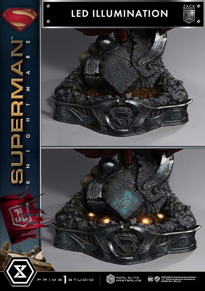 Zack Snyder's Justice League Real Elite Masterline Series Statue 1/3 Superman Knightmare Color Edition Deluxe Ver. 95 cm - Preorder - ETA: 25.09.2026