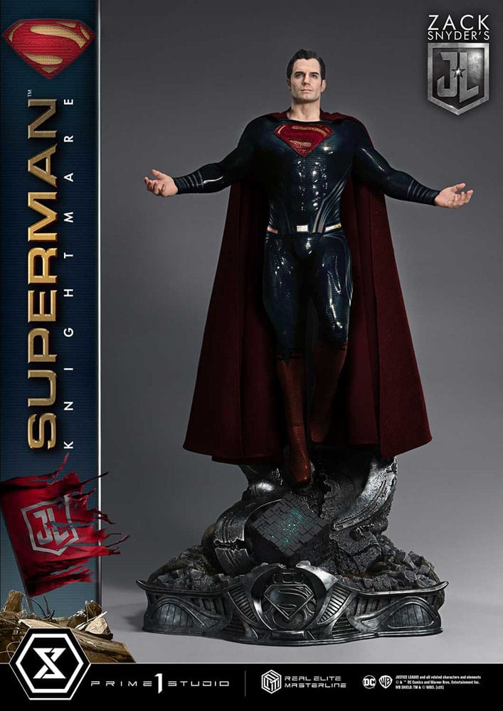 Zack Snyder's Justice League Real Elite Masterline Series Statue 1/3 Superman Knightmare Color Edition Deluxe Ver. 95 cm - Preorder - ETA: 25.09.2026