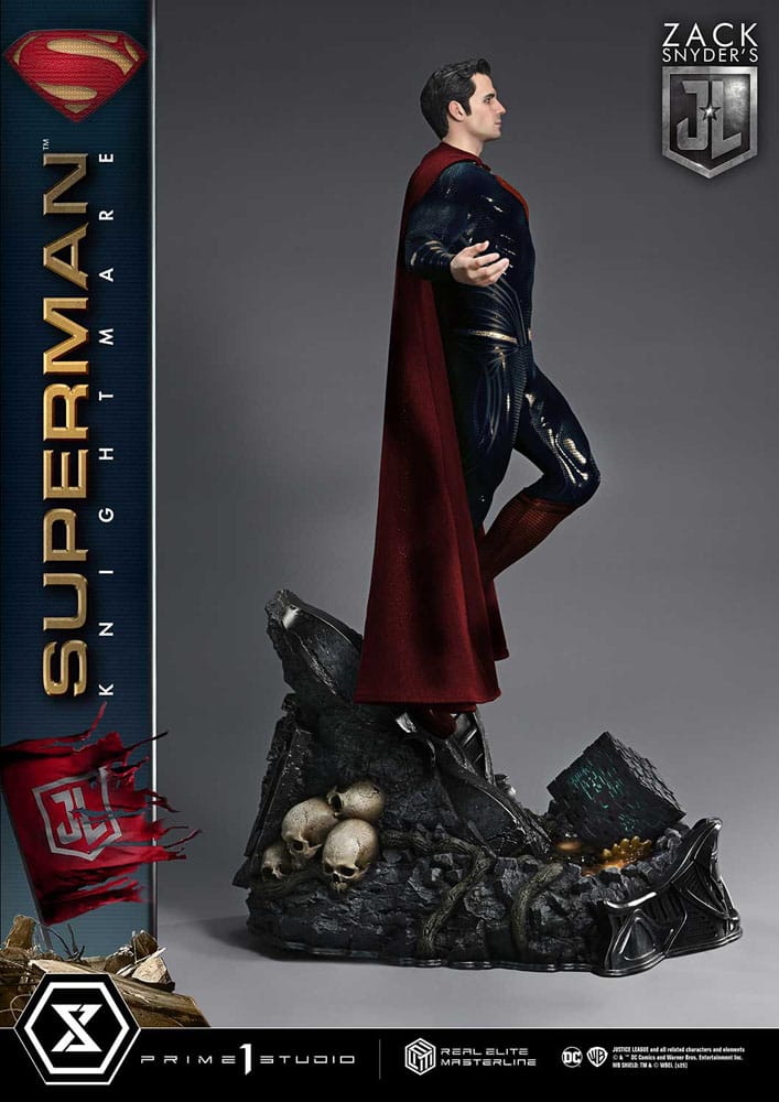Zack Snyder's Justice League Real Elite Masterline Series Statue 1/3 Superman Knightmare Color Edition Deluxe Ver. 95 cm - Preorder - ETA: 25.09.2026