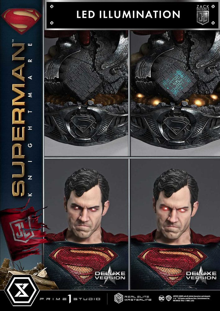 Zack Snyder's Justice League Real Elite Masterline Series Statue 1/3 Superman Knightmare Color Edition Deluxe Bonus Ver. 95 cm - Preorder - ETA: 25.09.2026
