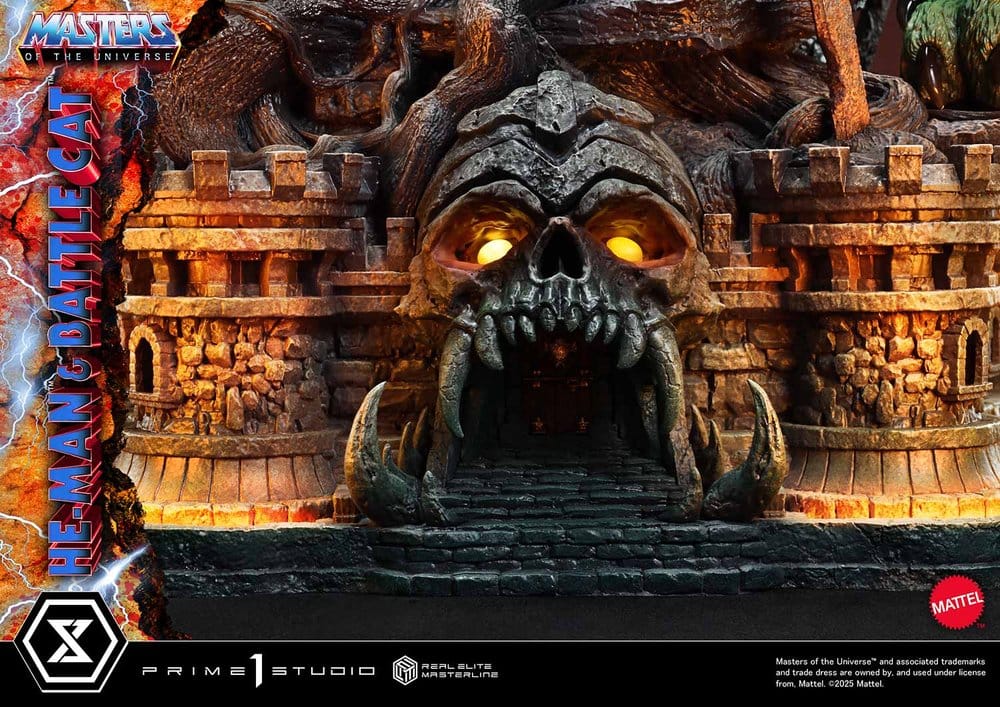 Masters of the Universe Real Elite Masterline Series Statue 1/4 He-Man & Battle Cat 86 cm - Preorder - ETA: 27.09.2027
