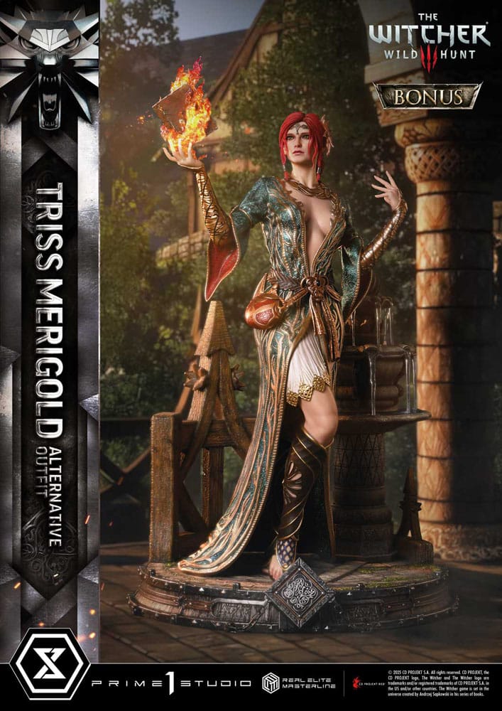 The Witcher 3: Wild Hunt Real Elite Masterline Series Statue 1/4 Triss Merigold Bonus Version 52 cm      - Preorder - ETA: 25.05.2027