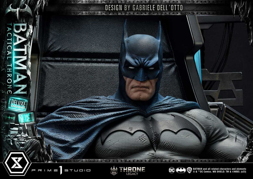 DC Comics Throne Legacy Collection Statue 1/3 Batman Tactical Throne Deluxe Bonus Version 57 cm - Versand: 5-7 Tage nach Bestellung