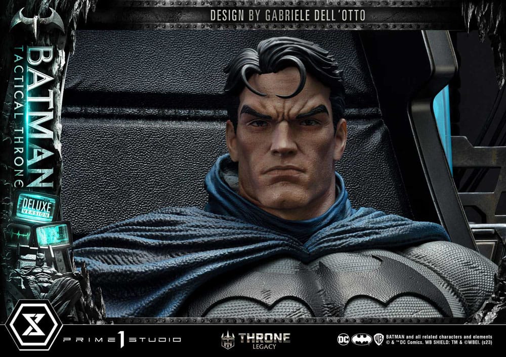 DC Comics Throne Legacy Collection Statue 1/3 Batman Tactical Throne Deluxe Bonus Version 57 cm - Versand: 5-7 Tage nach Bestellung
