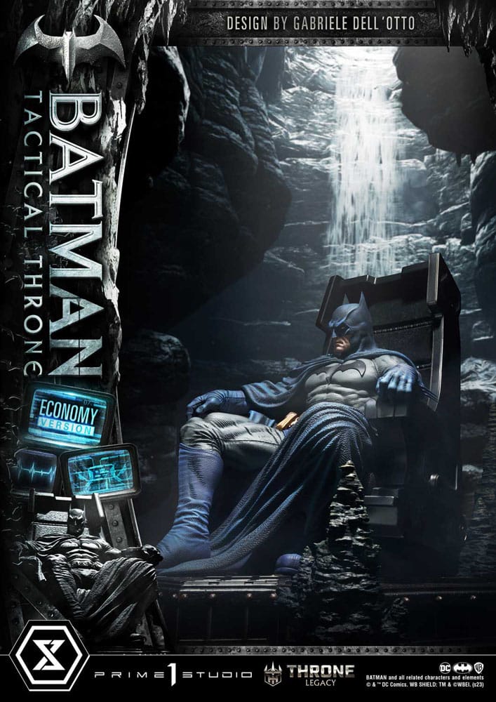 DC Comics Throne Legacy Collection Statue 1/3 Batman Tactical Throne Economy Version 46 cm - Versand: 5-7 Tage nach Bestellung