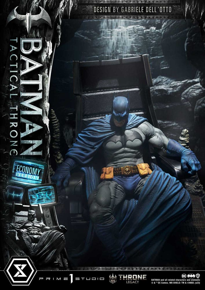 DC Comics Throne Legacy Collection Statue 1/3 Batman Tactical Throne Economy Version 46 cm - Versand: 5-7 Tage nach Bestellung