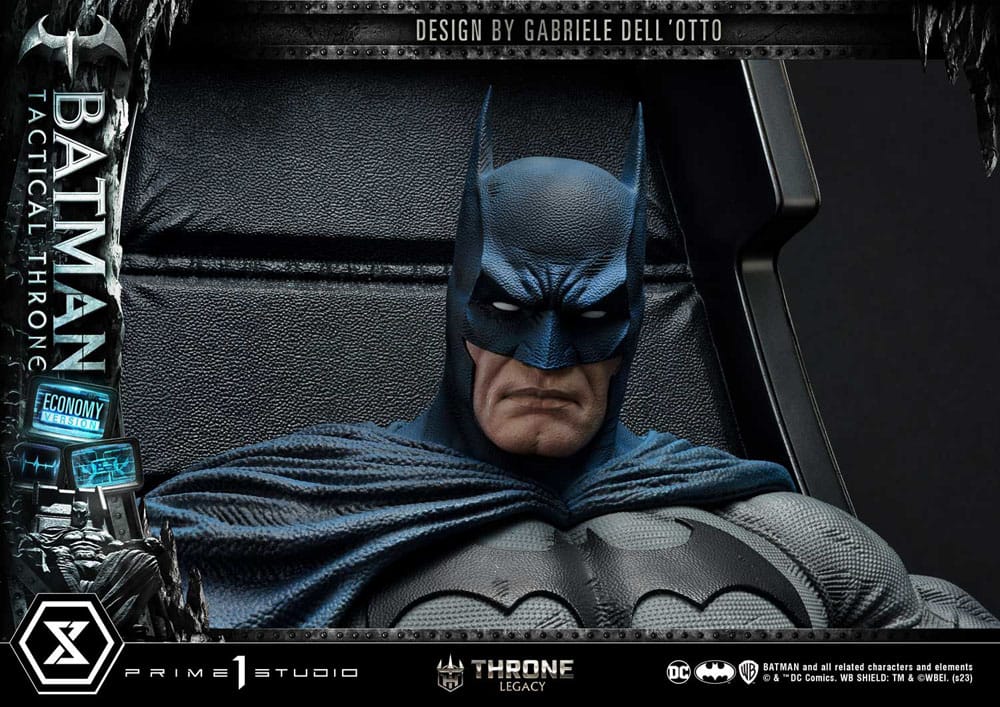 DC Comics Throne Legacy Collection Statue 1/3 Batman Tactical Throne Economy Version 46 cm - Versand: 5-7 Tage nach Bestellung
