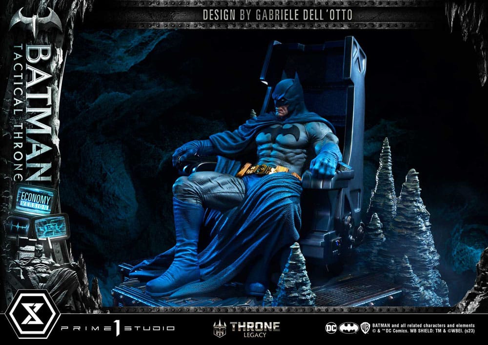 DC Comics Throne Legacy Collection Statue 1/3 Batman Tactical Throne Economy Version 46 cm - Versand: 5-7 Tage nach Bestellung
