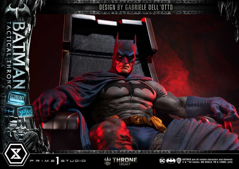 DC Comics Throne Legacy Collection Statue 1/3 Batman Tactical Throne Economy Version 46 cm - Versand: 5-7 Tage nach Bestellung