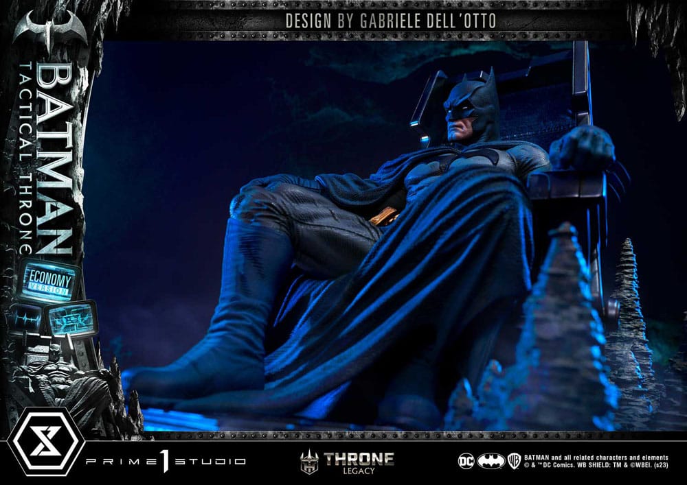 DC Comics Throne Legacy Collection Statue 1/3 Batman Tactical Throne Economy Version 46 cm - Versand: 5-7 Tage nach Bestellung