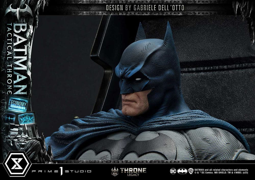 DC Comics Throne Legacy Collection Statue 1/3 Batman Tactical Throne Economy Version 46 cm - Versand: 5-7 Tage nach Bestellung