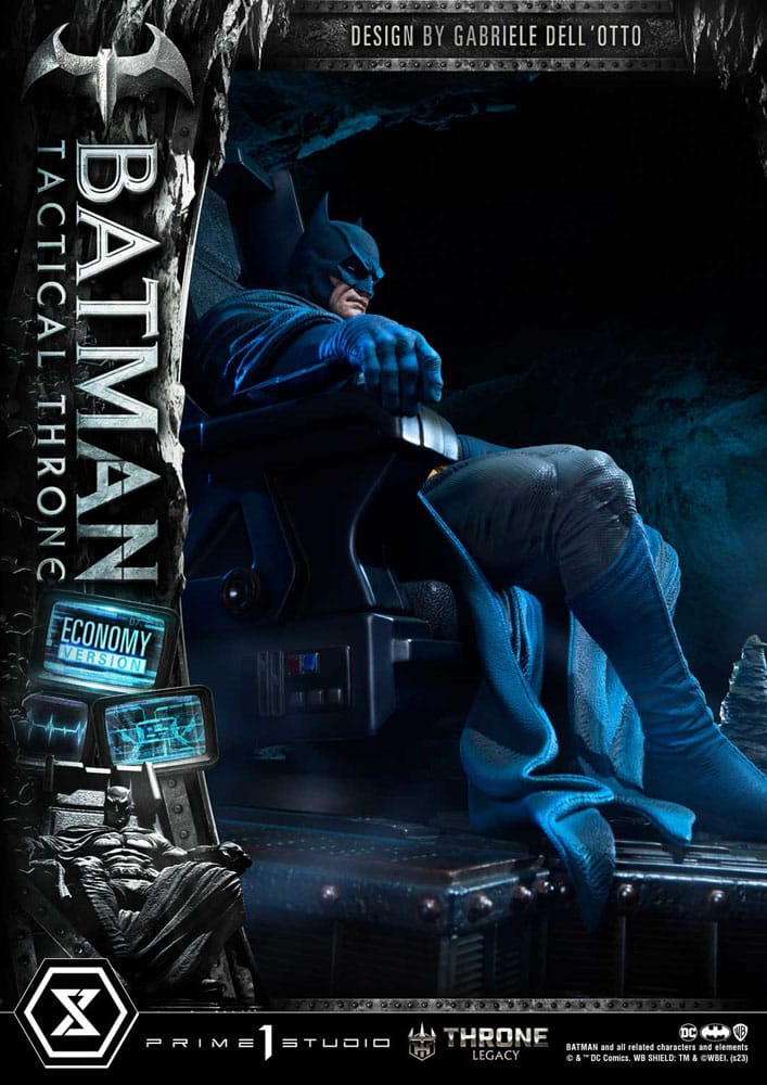 DC Comics Throne Legacy Collection Statue 1/3 Batman Tactical Throne Economy Version 46 cm - Versand: 5-7 Tage nach Bestellung