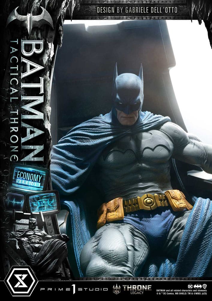 DC Comics Throne Legacy Collection Statue 1/3 Batman Tactical Throne Economy Version 46 cm - Versand: 5-7 Tage nach Bestellung