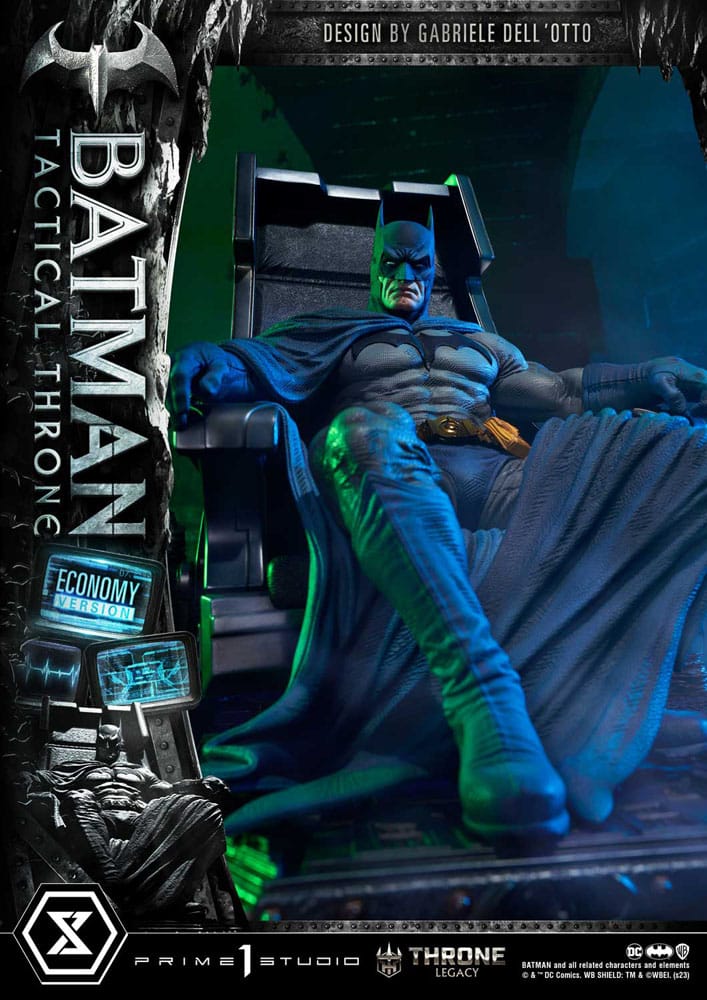 DC Comics Throne Legacy Collection Statue 1/3 Batman Tactical Throne Economy Version 46 cm - Versand: 5-7 Tage nach Bestellung
