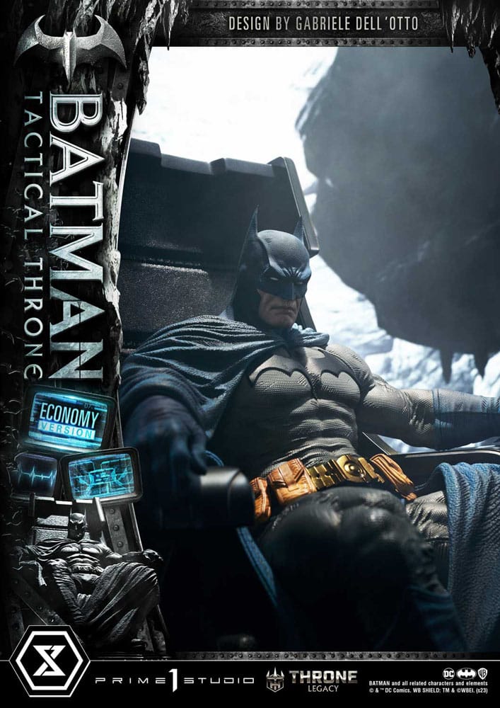 DC Comics Throne Legacy Collection Statue 1/3 Batman Tactical Throne Economy Version 46 cm - Versand: 5-7 Tage nach Bestellung