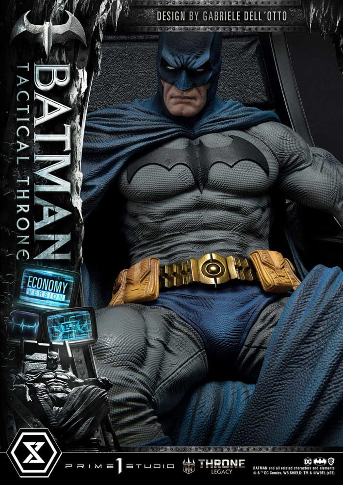 DC Comics Throne Legacy Collection Statue 1/3 Batman Tactical Throne Economy Version 46 cm - Versand: 5-7 Tage nach Bestellung