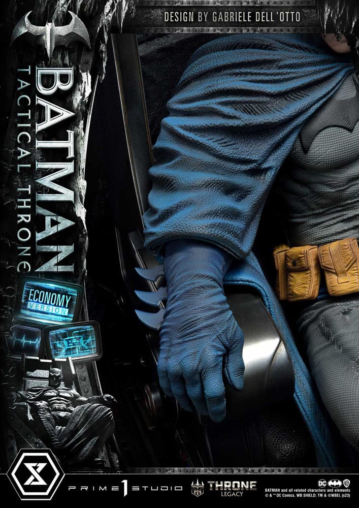 DC Comics Throne Legacy Collection Statue 1/3 Batman Tactical Throne Economy Version 46 cm - Versand: 5-7 Tage nach Bestellung