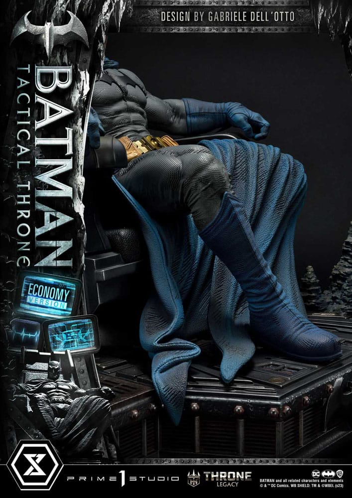 DC Comics Throne Legacy Collection Statue 1/3 Batman Tactical Throne Economy Version 46 cm - Versand: 5-7 Tage nach Bestellung