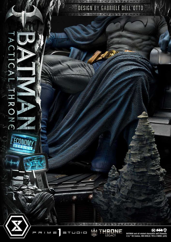 DC Comics Throne Legacy Collection Statue 1/3 Batman Tactical Throne Economy Version 46 cm - Versand: 5-7 Tage nach Bestellung